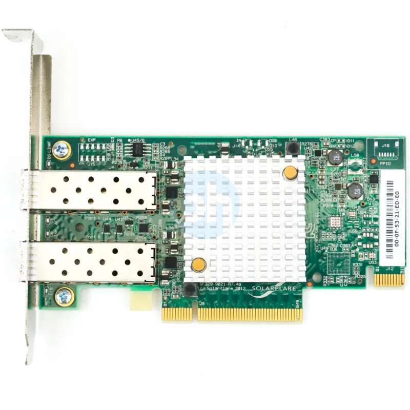 SolarFlare SF329-9021-R7.4A Dual Port - 10GbE SFP+ Low Profile PCIe-x8 Ethernet SolarFlare SF329-9021-R7.4A Dual Port - 10GbE SFP+ Low Profile PCIe-x8 Ethernet